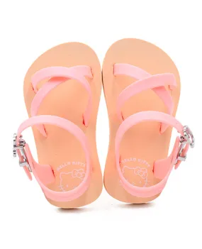 Banana Peel Slippers for Toddlers Hello Kitty Touch of Pink - Melon
