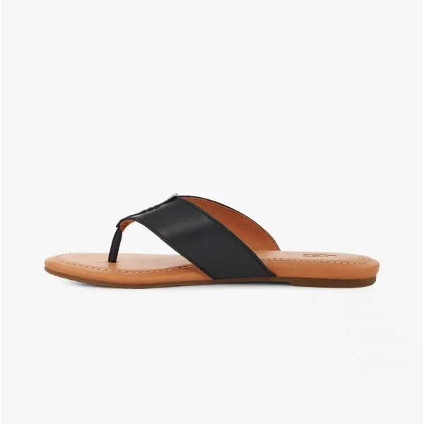 CAREY FLIP Ladies Flip Flops Black