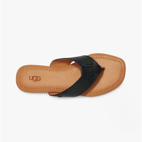 CAREY FLIP Ladies Flip Flops Black