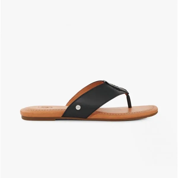 CAREY FLIP Ladies Flip Flops Black