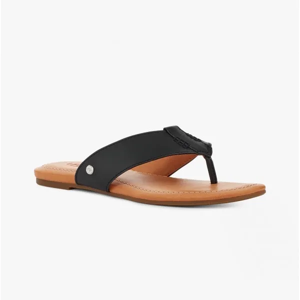 CAREY FLIP Ladies Flip Flops Black