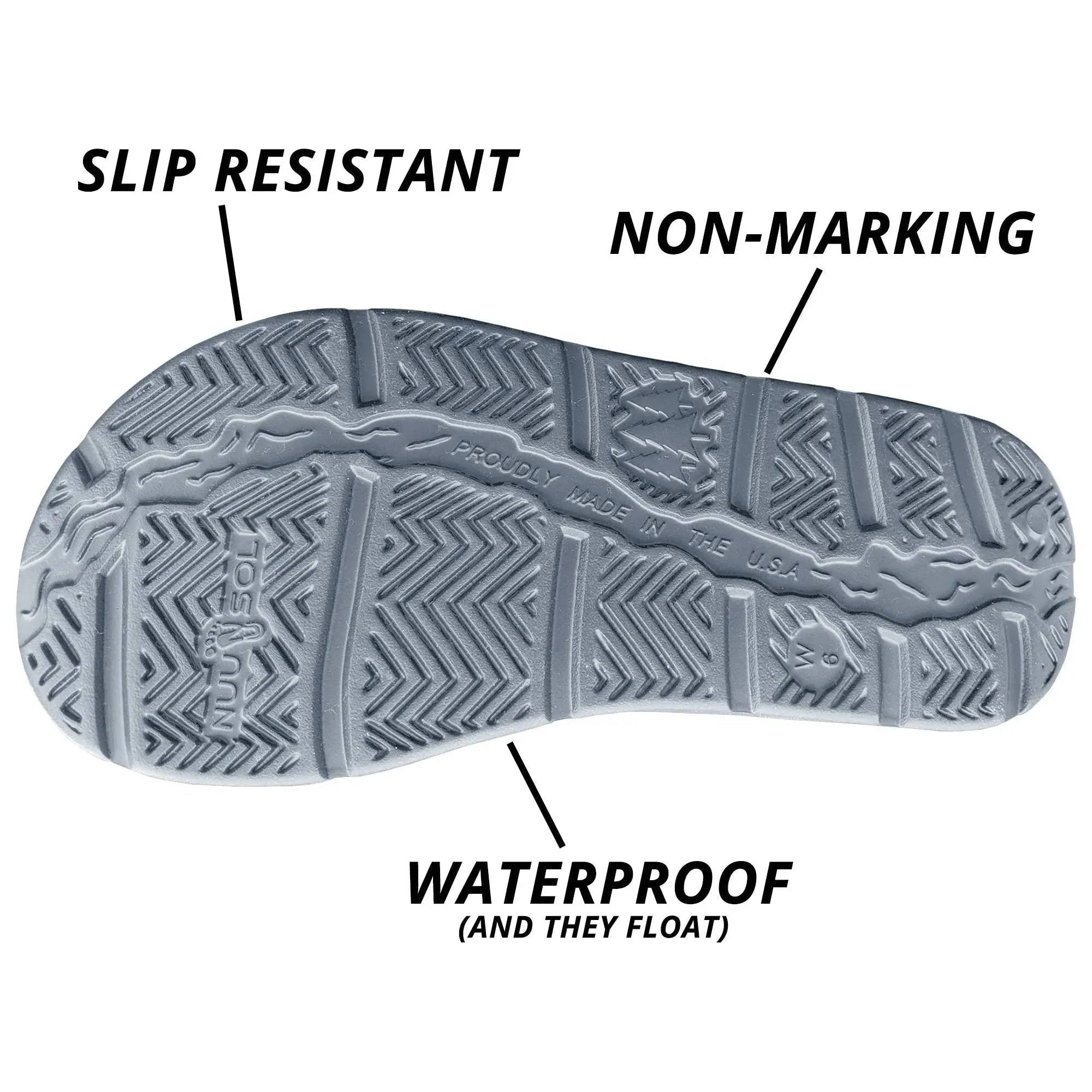 Cascade Flip Flop - Slate Gray
