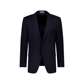 CORNELIANI Plain Leader Suits NAVY