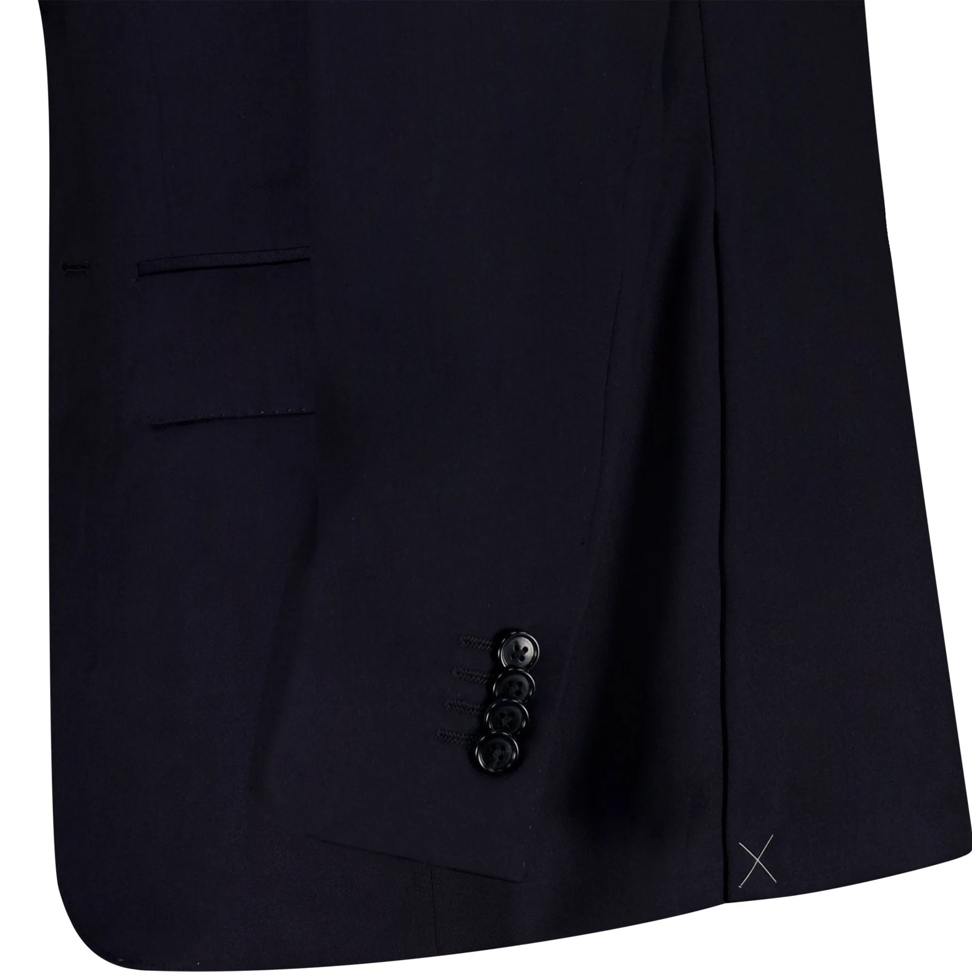 CORNELIANI Plain Leader Suits NAVY