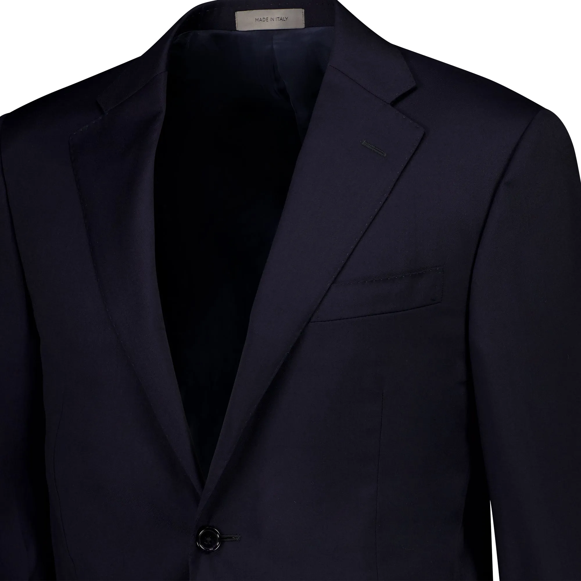 CORNELIANI Plain Leader Suits NAVY