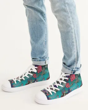 Dragon And Phoenix Men's Hightop Canvas Shoe