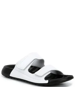 Ecco Women's Cozmo Slide Sandals- Bright White