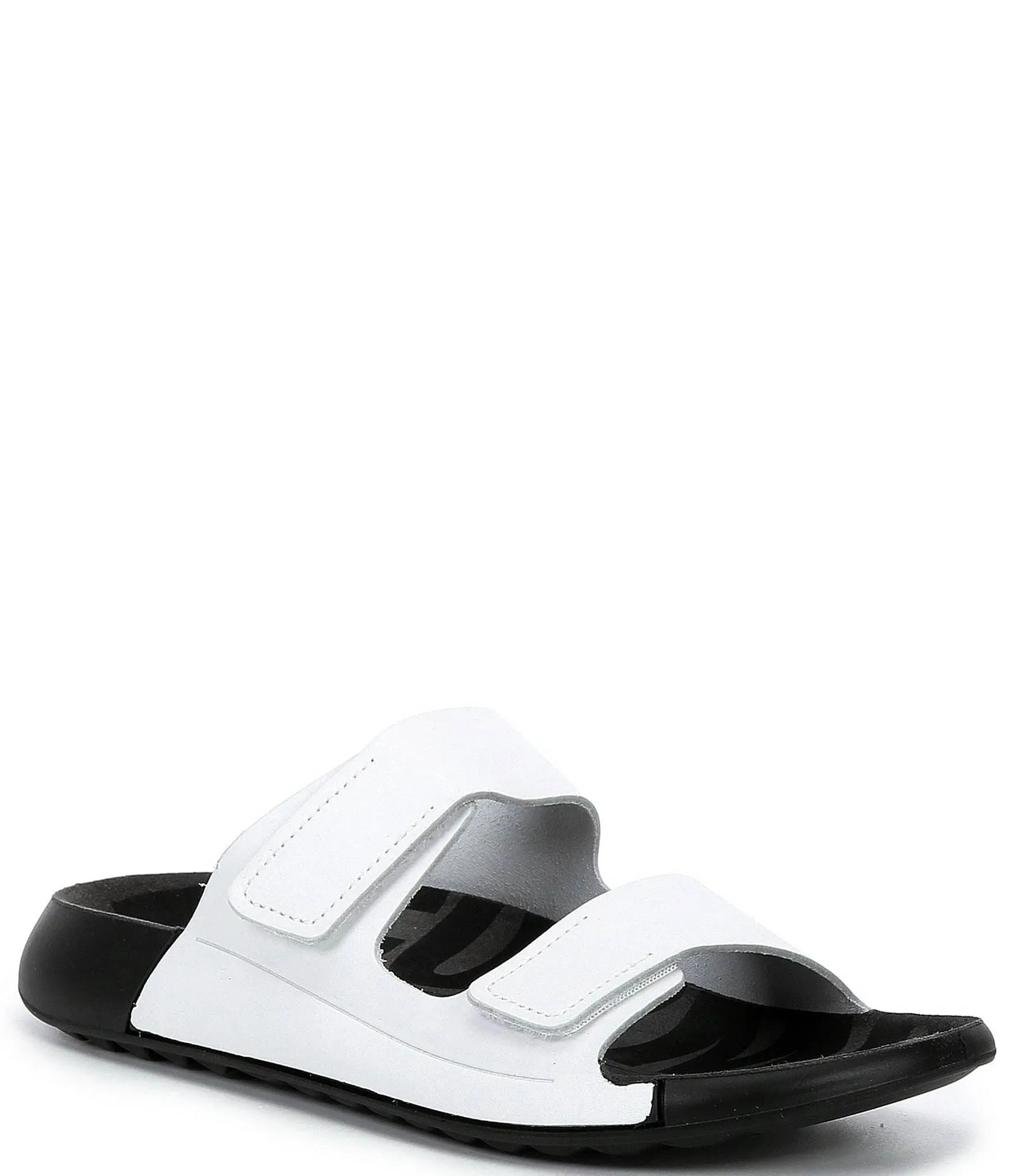 Ecco Women's Cozmo Slide Sandals- Bright White