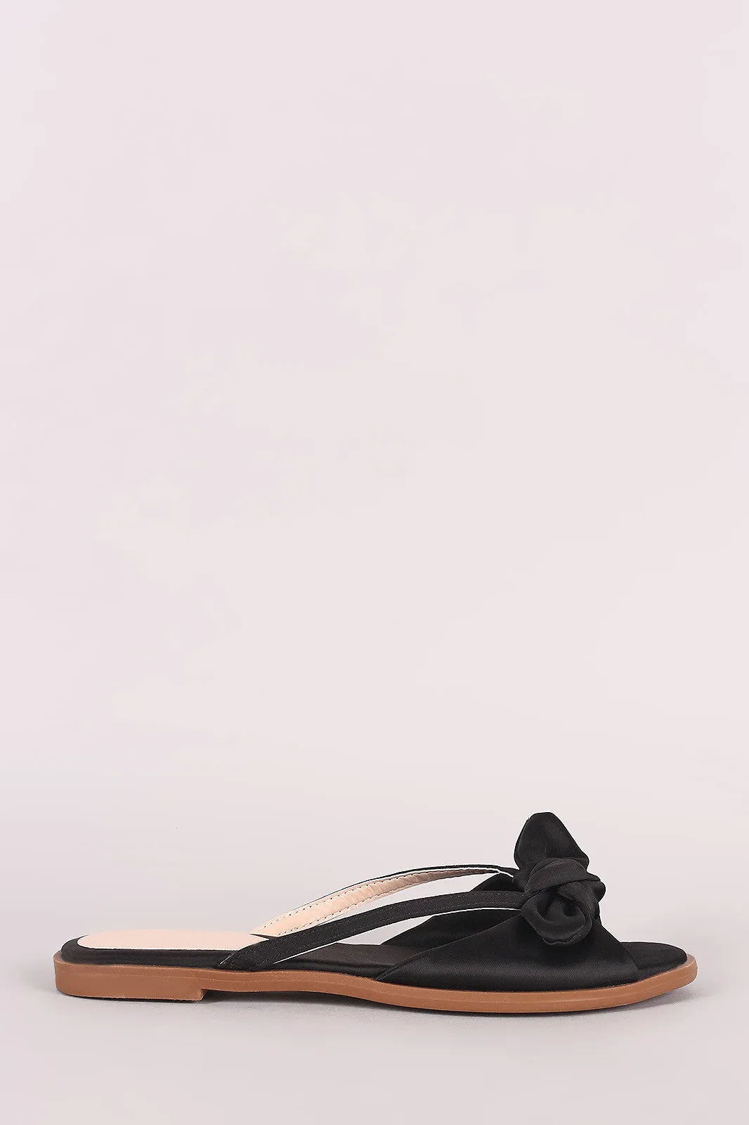 Liliana Satin Slip on Sandal