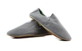 Mens Zasel Cotton Canvas Shoes Grey