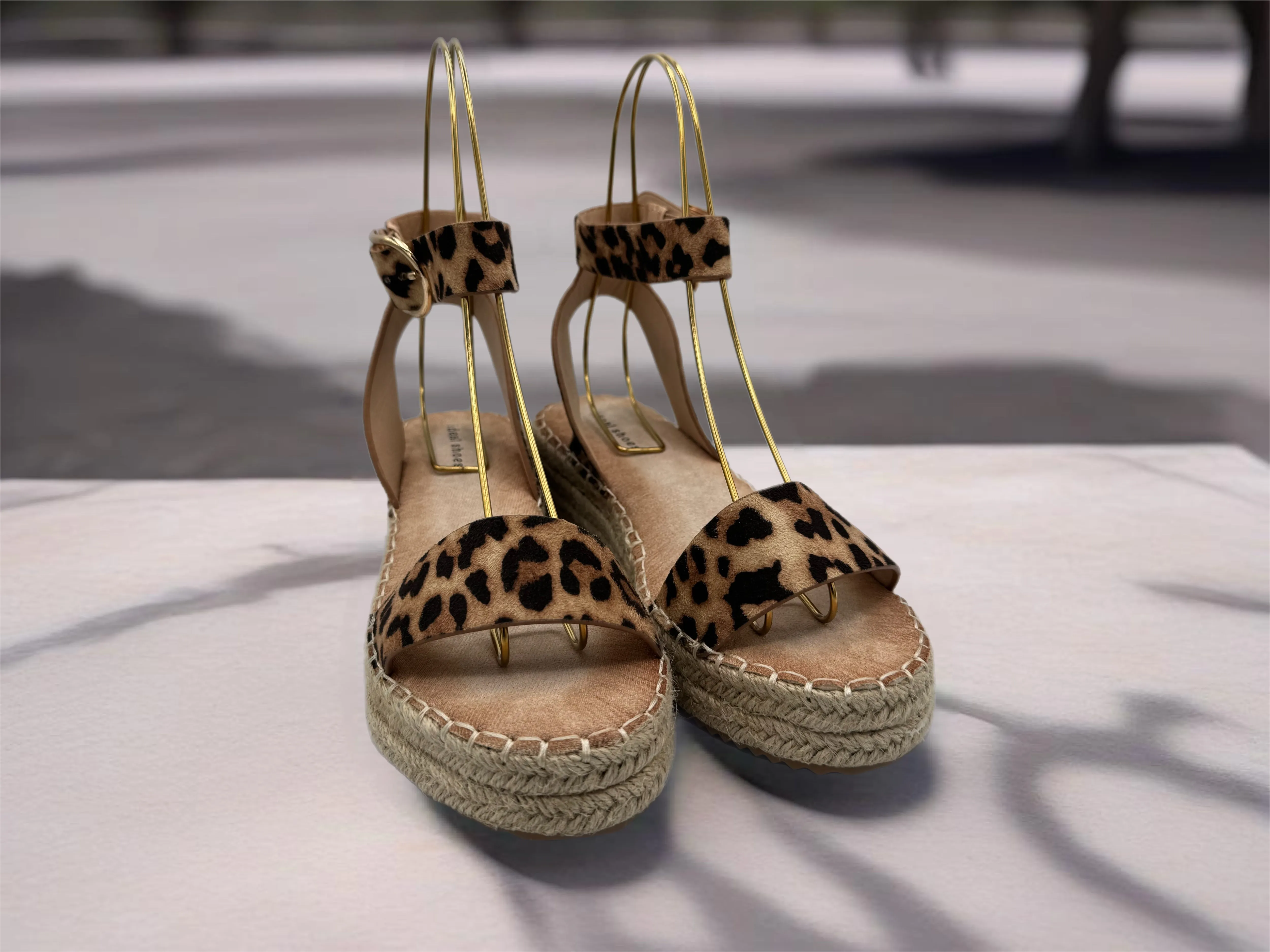 Paula espadrilles - leopard