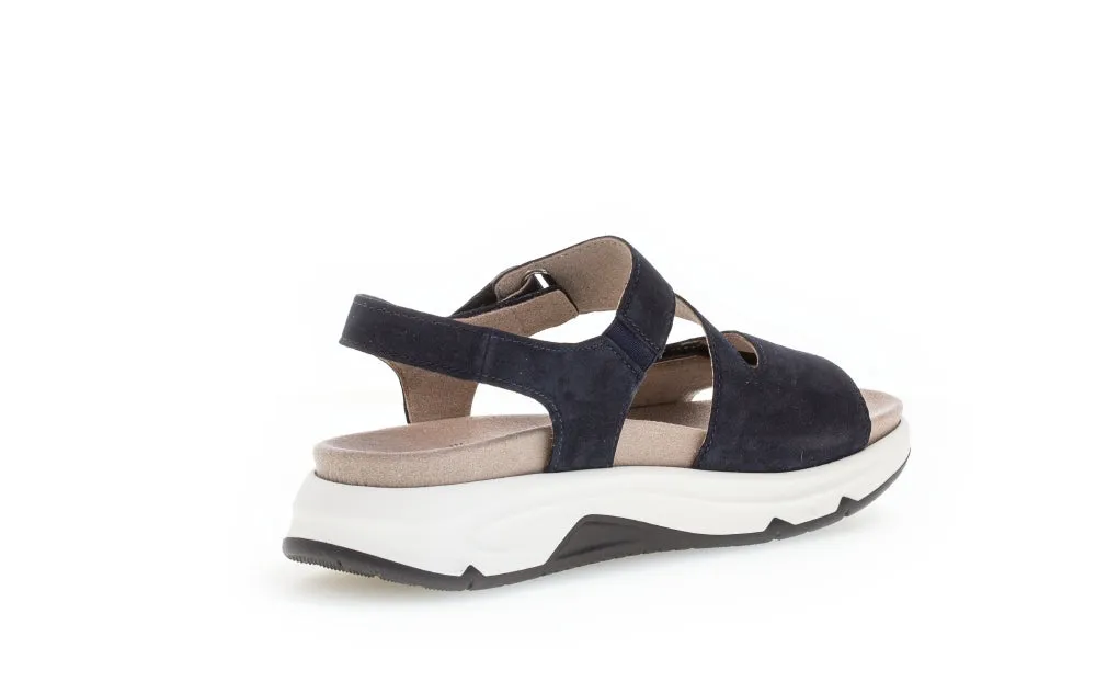 Rolling Soft Navy Sporty Sandal|6688536