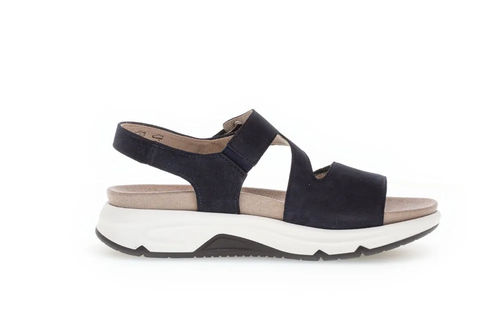 Rolling Soft Navy Sporty Sandal|6688536