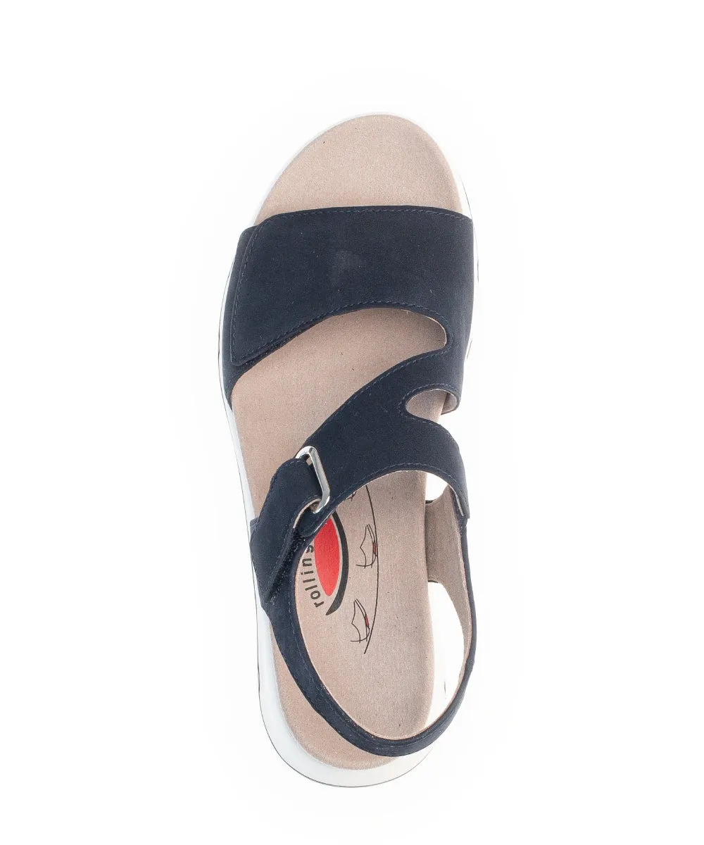 Rolling Soft Navy Sporty Sandal|6688536