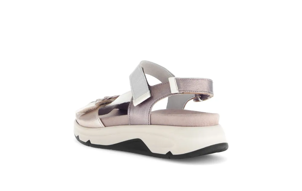 Rolling Soft Velcro Strap Sandal|6688382