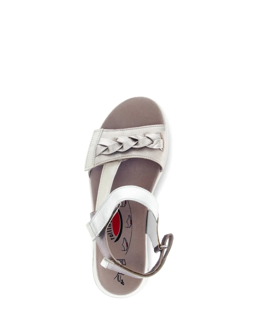 Rolling Soft Velcro Strap Sandal|6688382