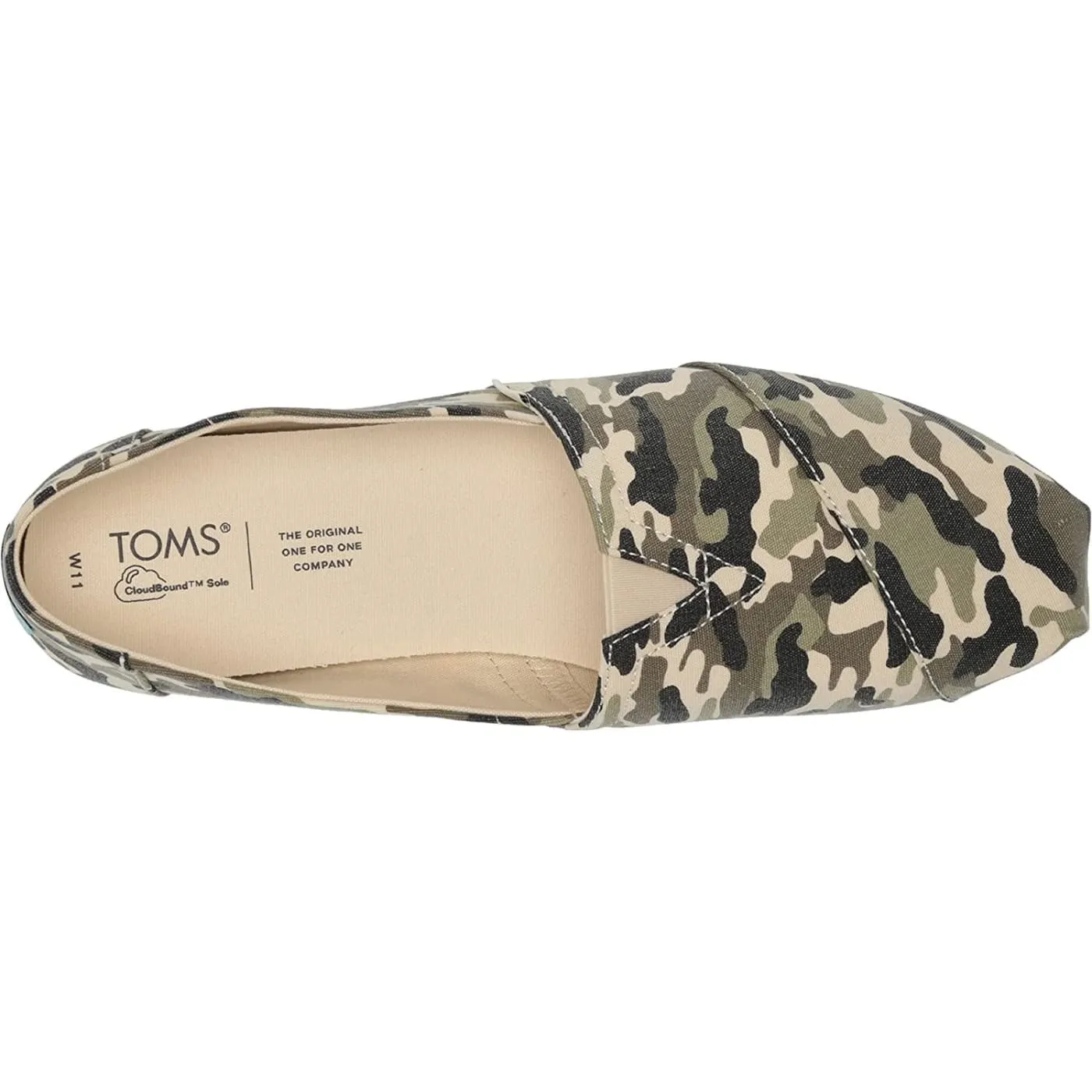 Toms Alpargata Womens Slip On Shoes