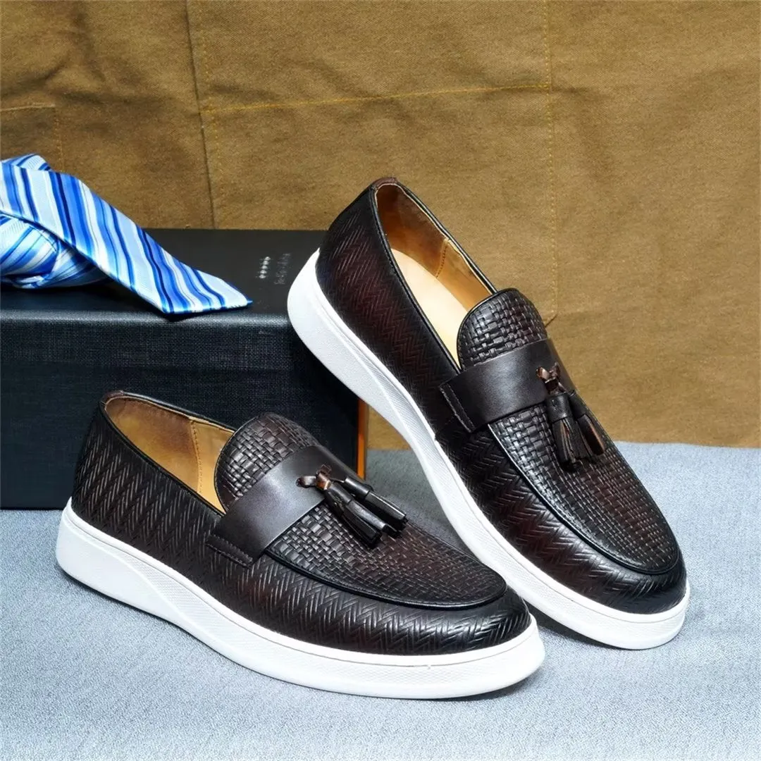 Veltique Croctex Slip-On Loafers